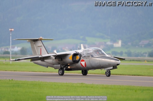 2009-06-26 Zeltweg Airpower 8872 Saab 105OE - Austrian Armed Forces